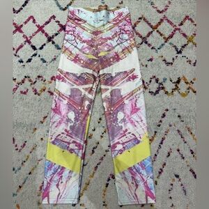Rep Active Art Paint Splash Print Leggings